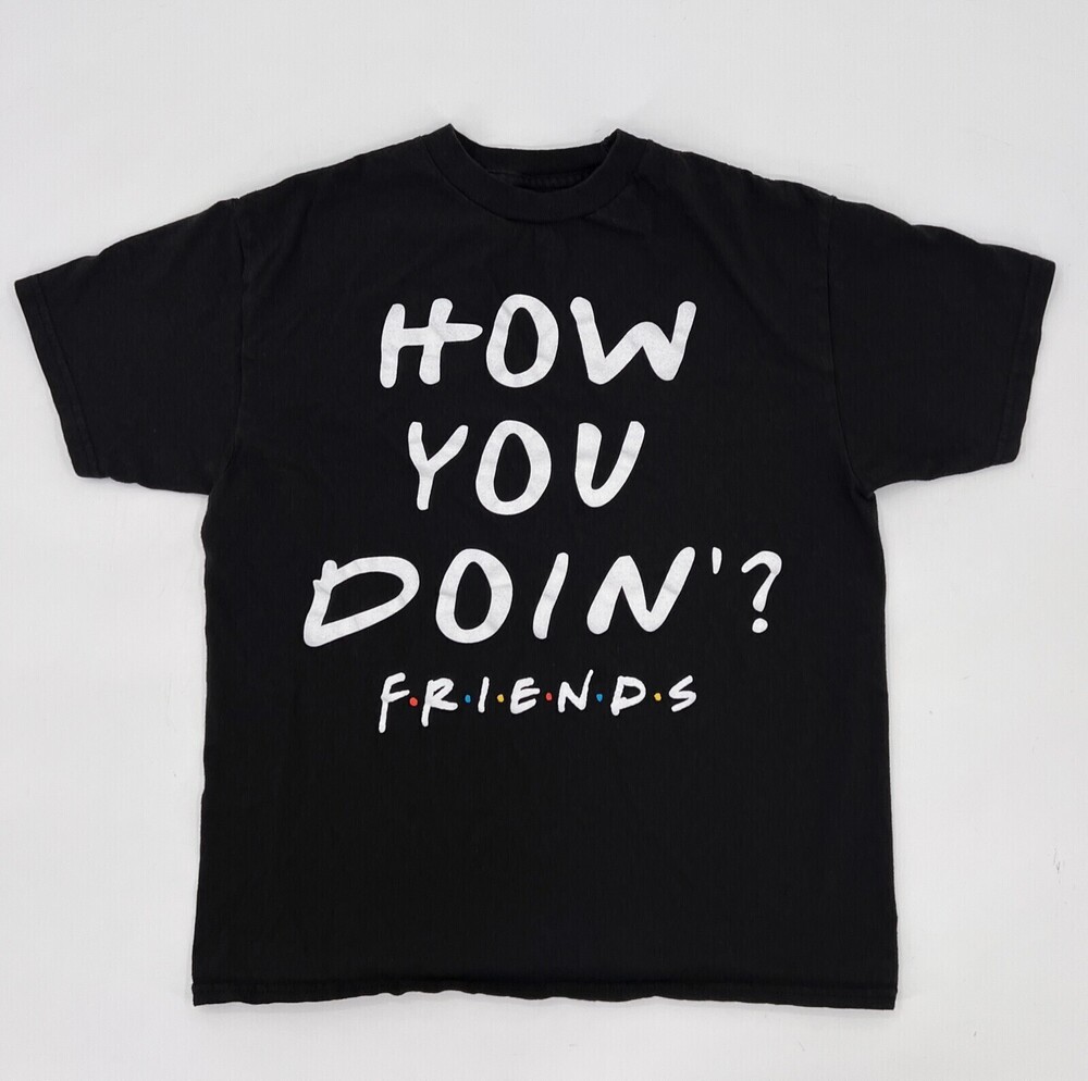 FRIENDS Shirt Kids Large 10-12 How You Doin Joey Rachel T-Shirt TV Series